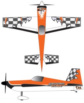 Aeroworks 30cc Edge Checker rip Graphic Package